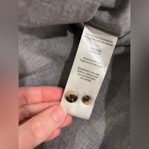 Travis Mathew NWOT CLOUD FLANNEL BUTTON-UP - Picture 5 of 7